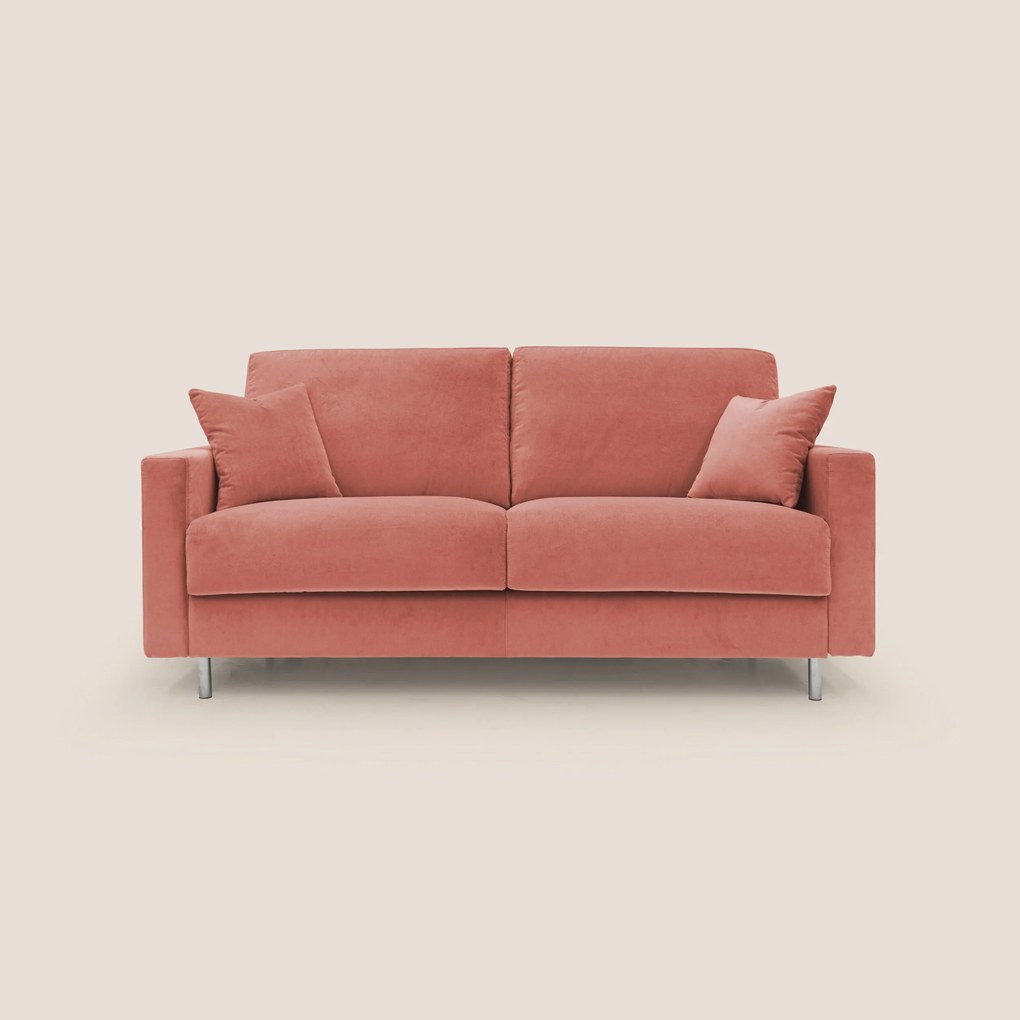 Andromeda divano letto moderno in pregiato velluto LUXURY