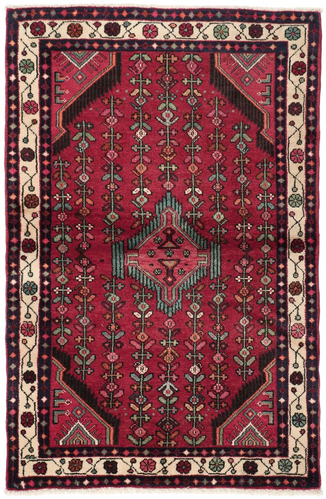 Hamedan Tappeto 100 x 160 (Iran) Annodato A Mano