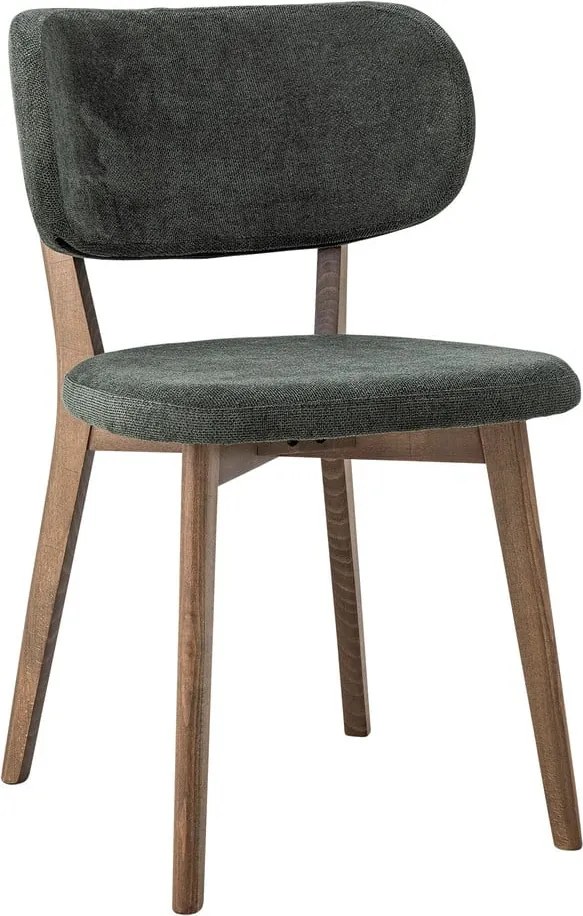 Sedia da pranzo verde scuro/marrone Cally – Bloomingville