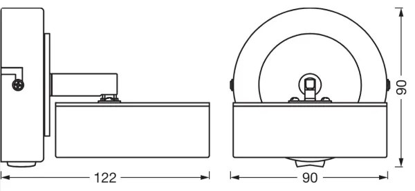 Ledvance - Faretto LED DECOR PLUTO LED/4,8W/230V
