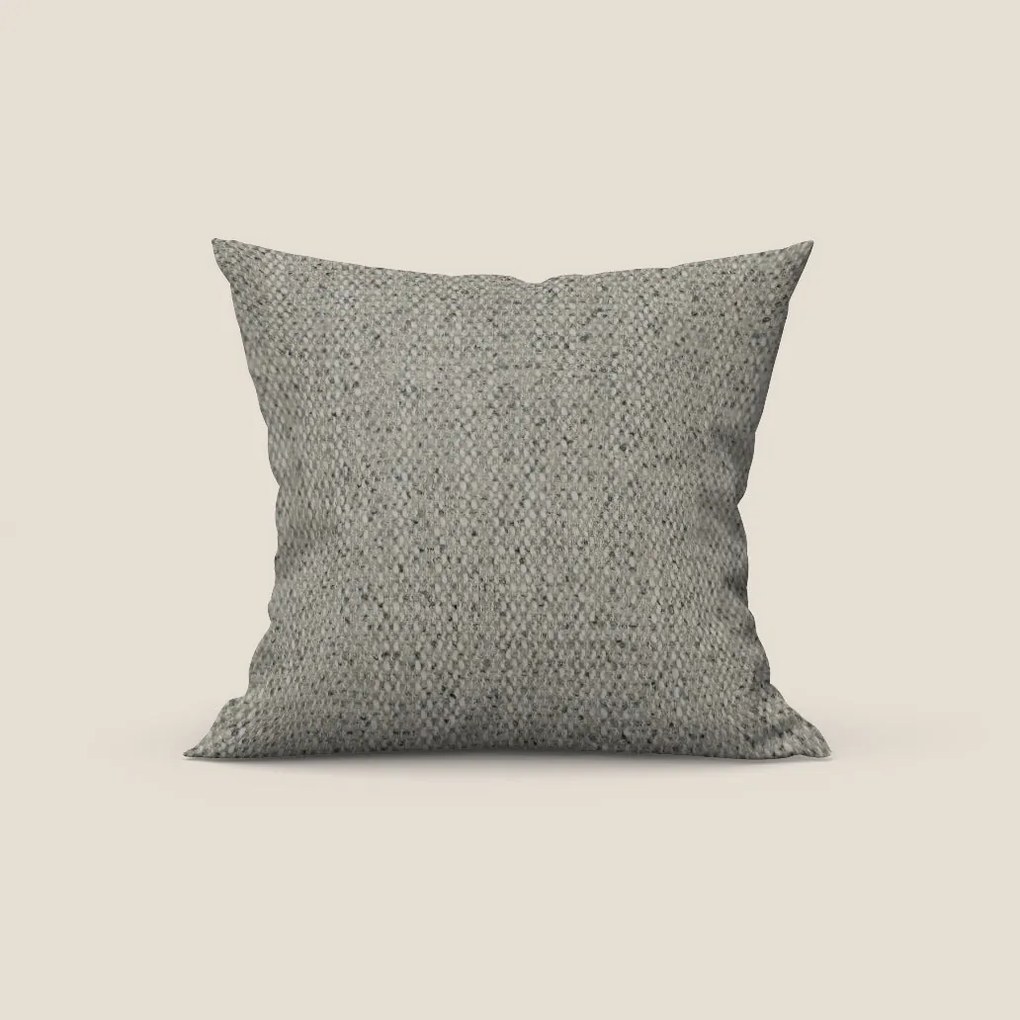 Levante cuscino disponibile in diversi colori in pregiato bouclé riciclato fresco dalla trama melangiata smacchiabile T16 beige