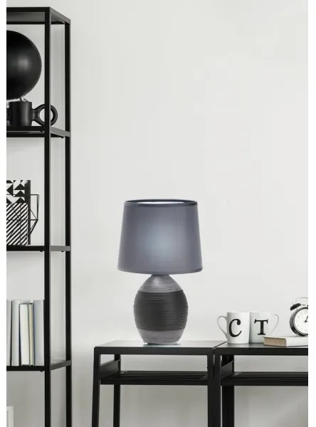 Lampada da tavolo AMBON 1xE14/40W/230V nero