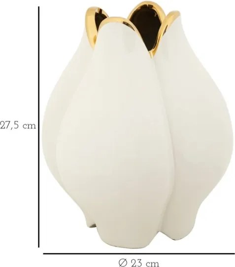 Vaso Ceramica Potter Cm Ø 23X27,5