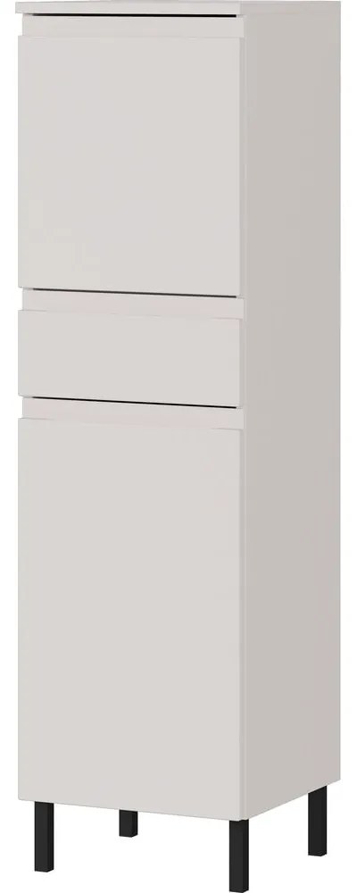 Mobile per bagno color crema alto e stretto 34x120 cm Salinas – Germania