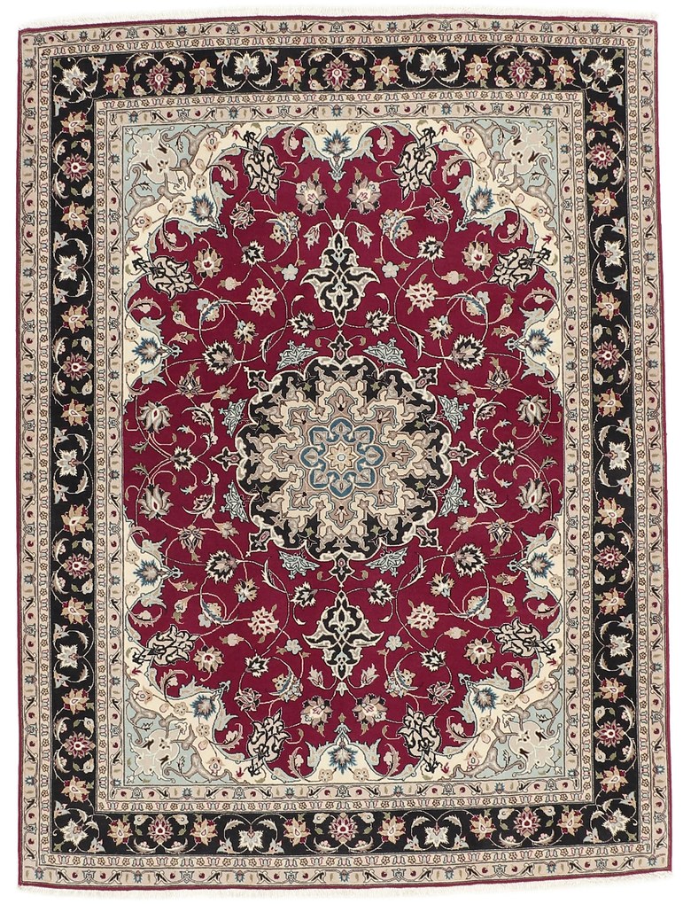 Tabriz Tappeto 150 x 210 (Iran) Annodato A Mano