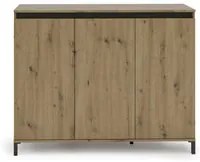 Highboard a 3 ante artisan GENIO made in Italy