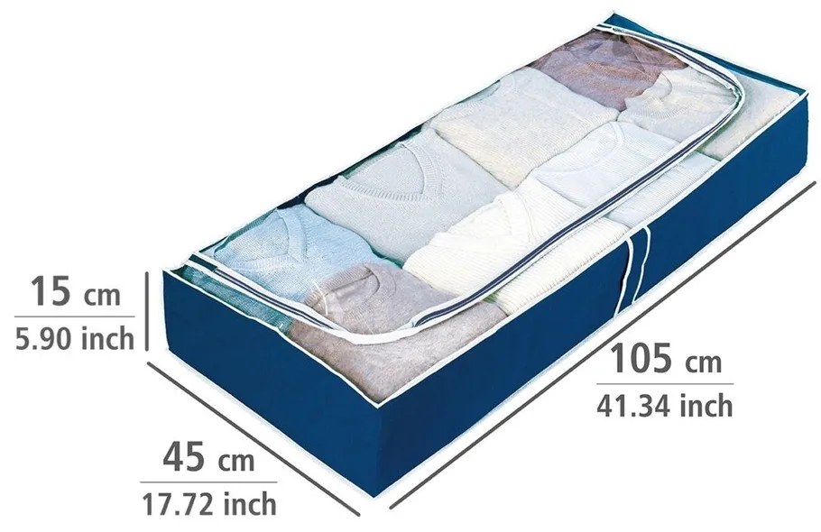 Contenitore in tessuto sotto il letto Air - Wenko