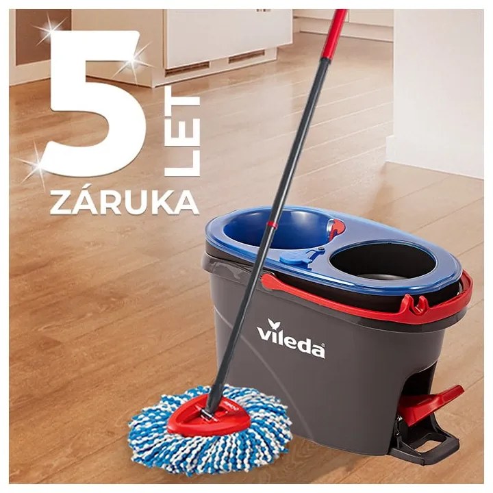 Mop con secchio e panno rotante H2PrO – Vileda