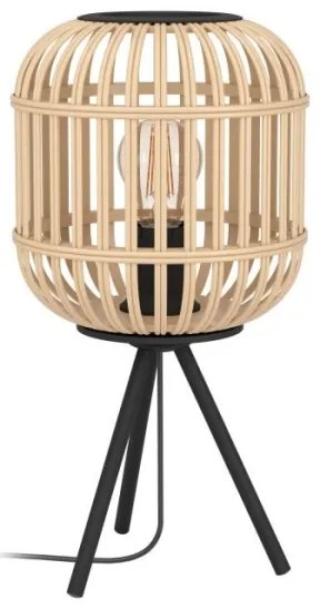 Eglo 43218 - Lampada da tavolo BORDESLEY 1xE27/28W/230V