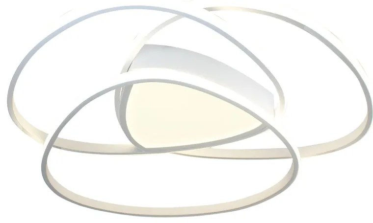 Plafoniera LED SALAZAR bianco IP20 cct da bianco caldo al bianco neutro