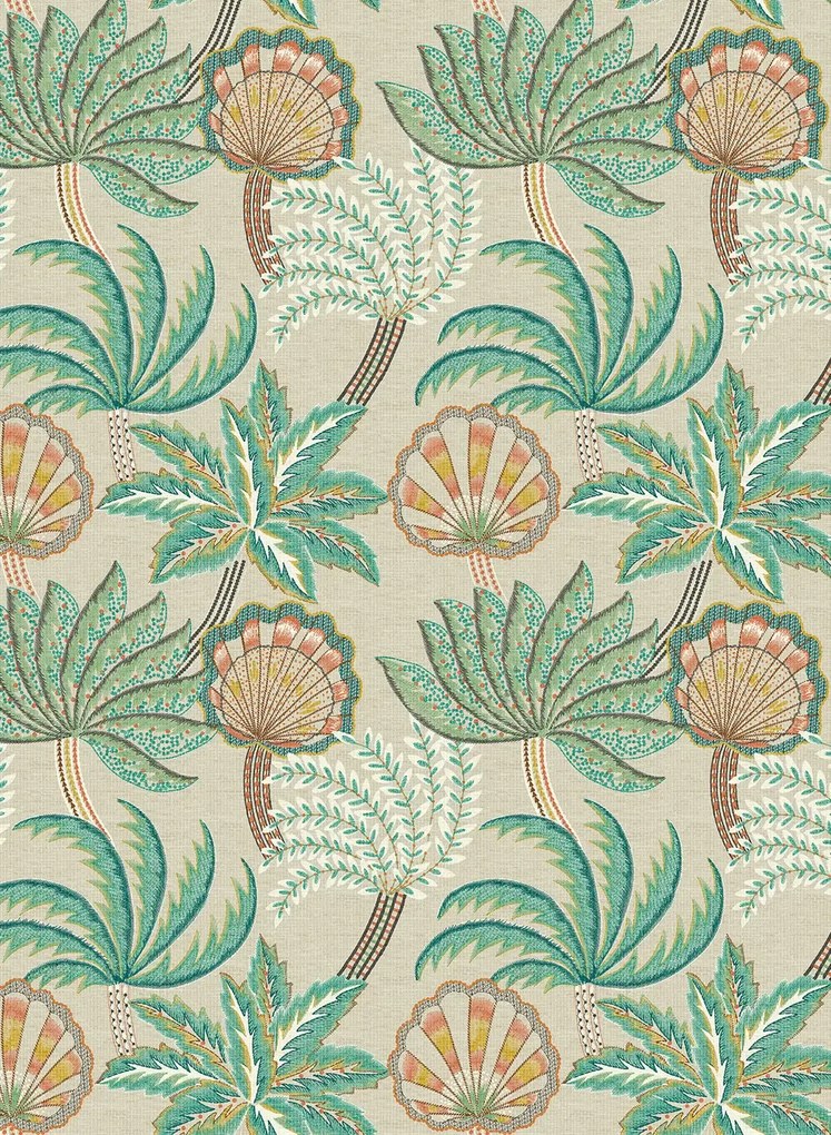 Osborne & Little Tapete Ravenala - Teal
