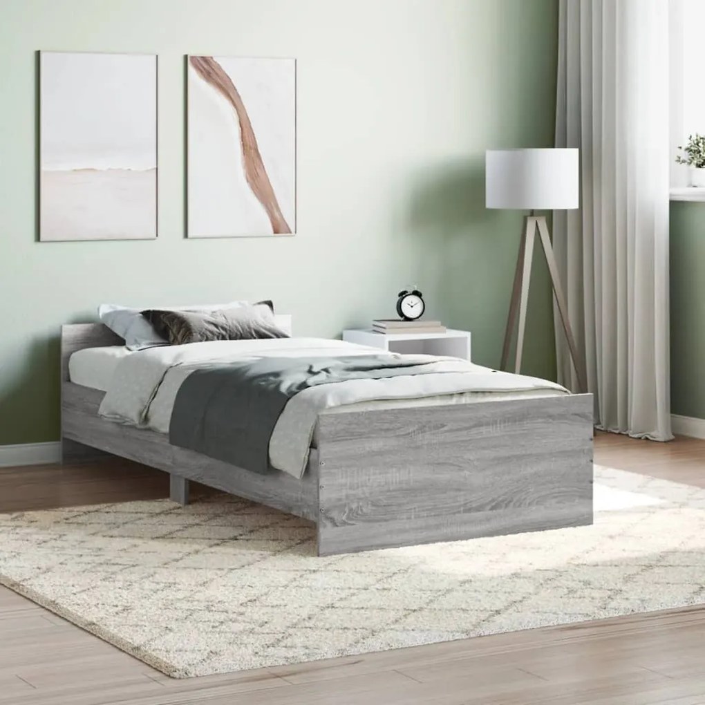 Giroletto Grigio Sonoma 100x200 Cm İn Legno Multistrato /