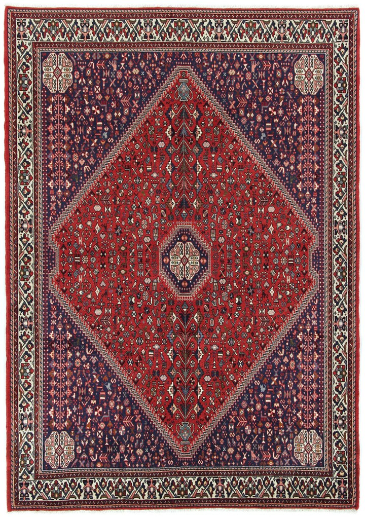 Abadeh Tappeto 180x250 (Iran) Annodato A Mano