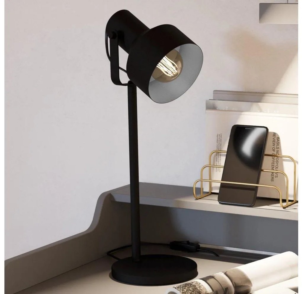 Eglo 99554 - Lampada da tavolo CASIBARE 1xE27/28W/230V