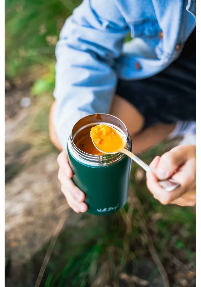 Termos da viaggio verde per il pranzo Fuori, 500 ml - Vialli Design