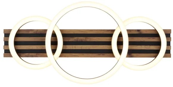 Globo 67353D3 - Plafoniera LED TISHA LED/24W/230V 3000K 30x62 cm