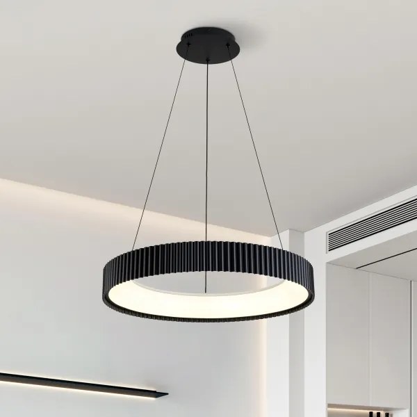 Brilagi - Lampada a sospensione dimmerabile LED su cavo FALCON MODERN LED/54W/230V 60 cm nera + telecomando