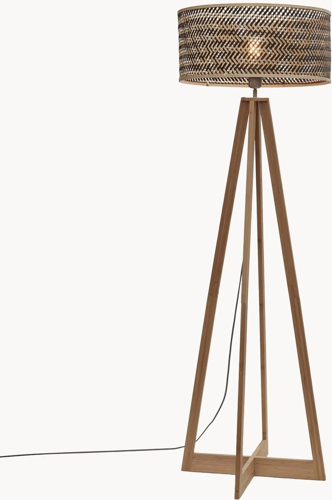 Lampada da terra in bambù Java