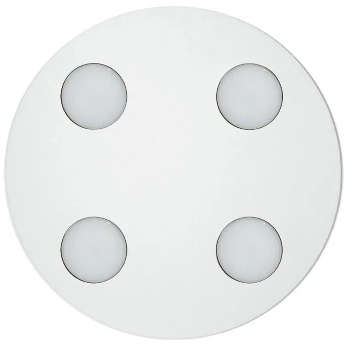 Plafoniera design Phanteon 4 x GX53 bianco 3 cm