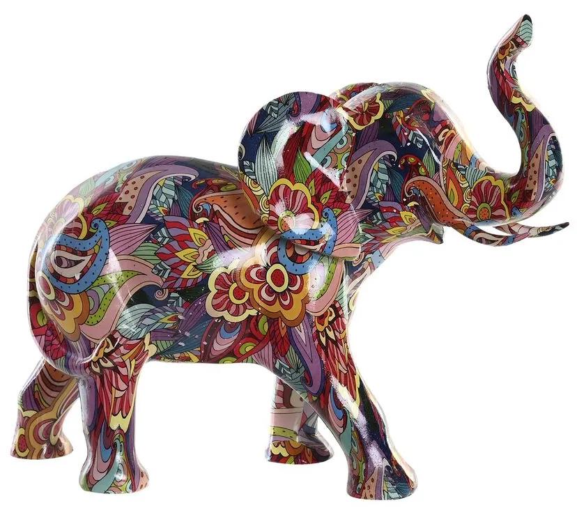 Statua Decorativa DKD Home Decor Elefante Resina Moderno (32 x 14,50 x 26 cm)