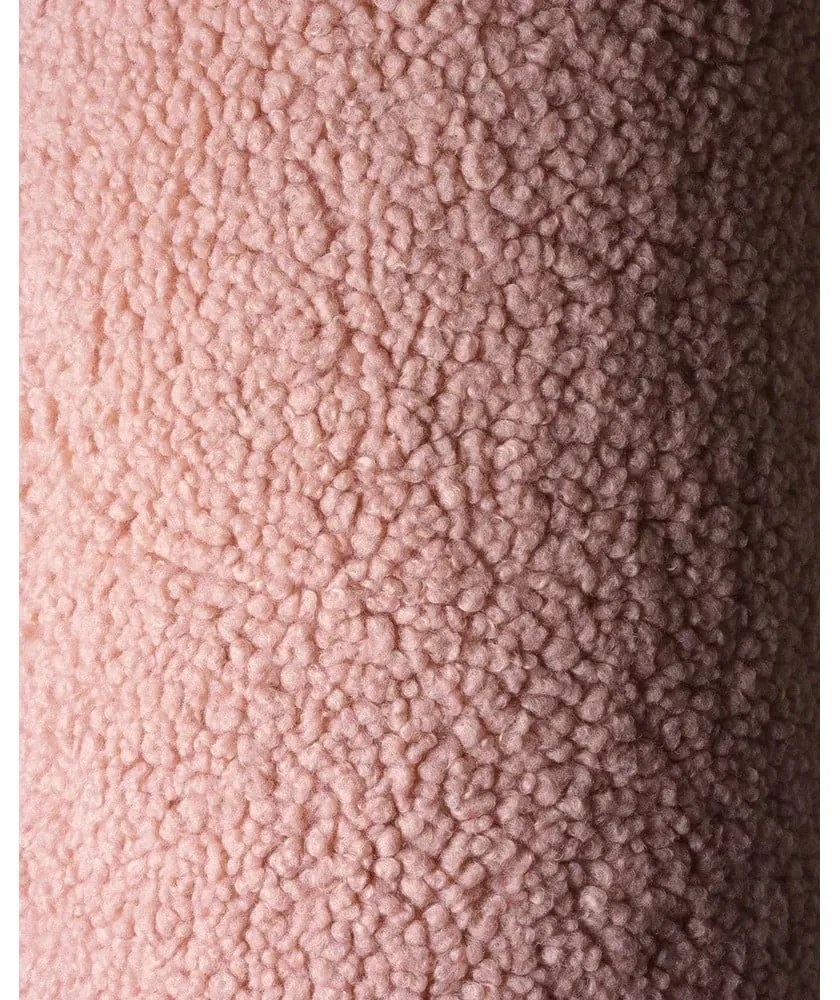 Cuscino per divano da bambini rosa con rivestimento in bouclé U – Wigiwama