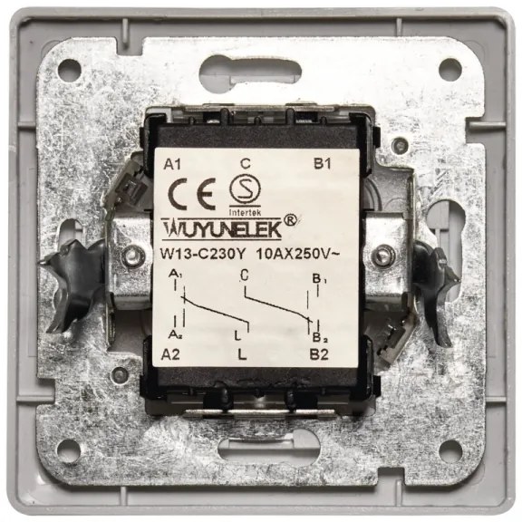 Interruttore a muro per casa doppia alternata 250V/10A