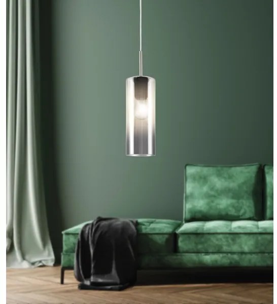 Eglo 98694 - Lampadario a sospensione con filo SELVINO 1xE27/15W/230V