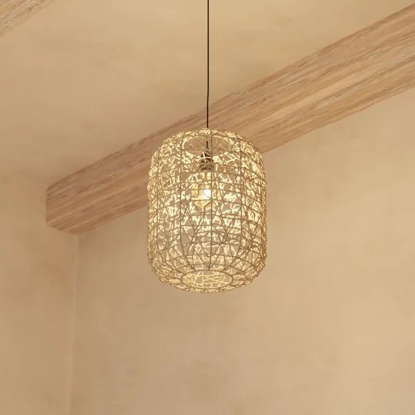 Atmosphera - Lampadario a sospensione con filo RAAHE 1xE27/40W/230V iuta