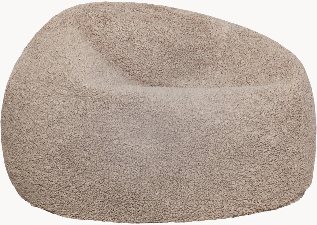 Pouf a sacco per bambini in teddy Flora