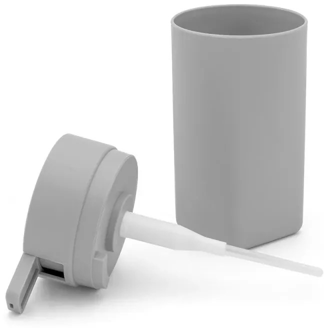 Set completo accessori bagno grigio in abs Tender