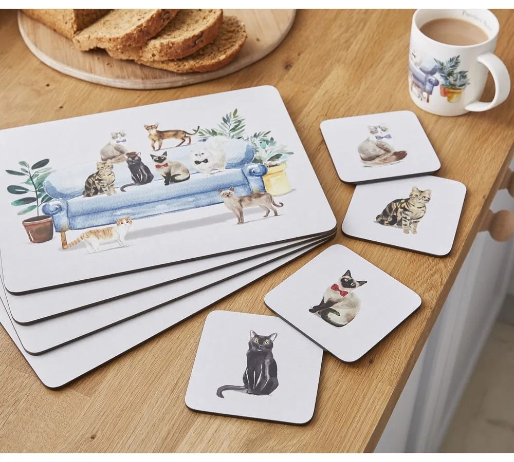 Set di tessili da cucina 13 pezzi Curious Cats - Cooksmart ®