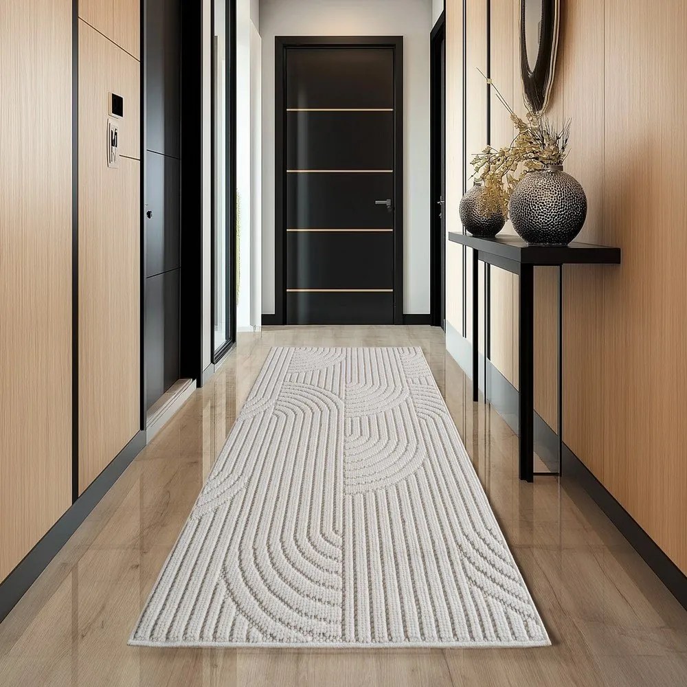 Tappeto color crema 80x150 cm Helix 2201 – Ayyildiz Carpets