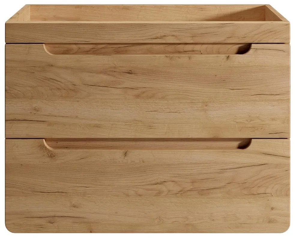 Mobile sotto lavabo sospeso 80 cm Naturale - ARUBA