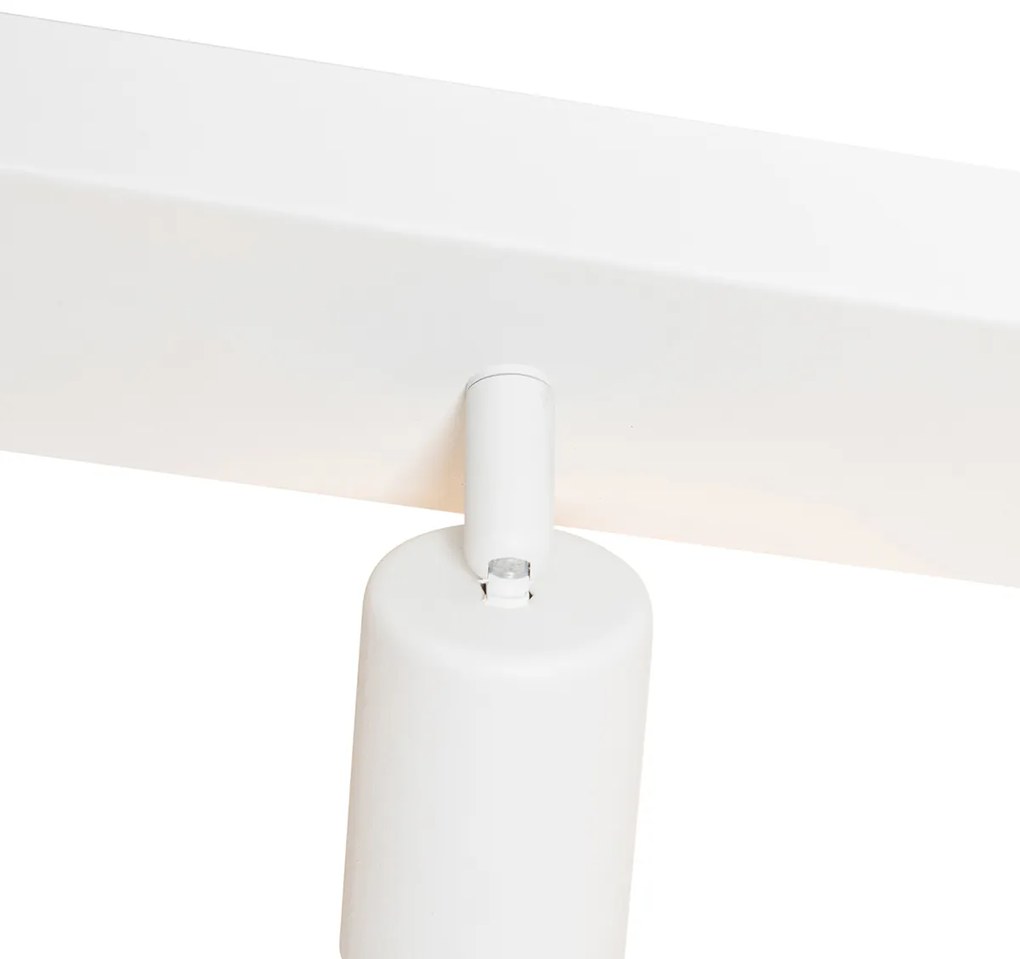 Faretto moderno bianco rettangolare 3 luci - Facil