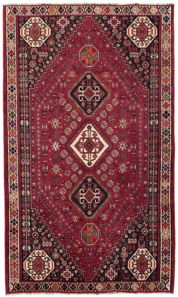 Gashghai Tappeto 300x180 (Iran) Annodato A Mano