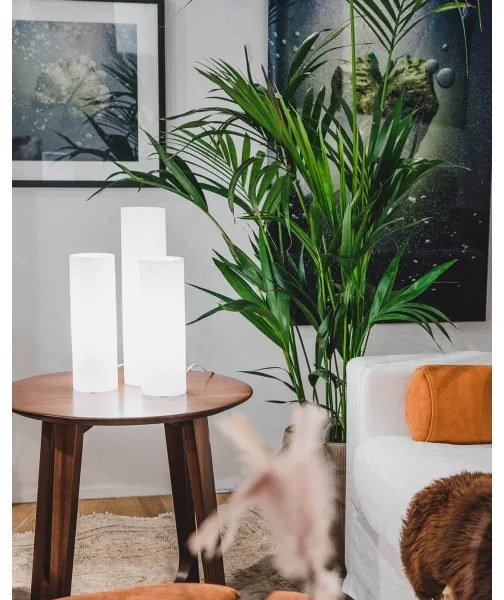 ByRydens 2820570-5002 - Lampada da tavolo FLAKE 1xE27/8W/230V bianca