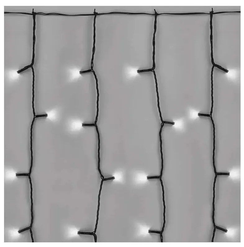 Catena LED natalizia da esterno 100xLED/1x2m IP44 bianco freddo