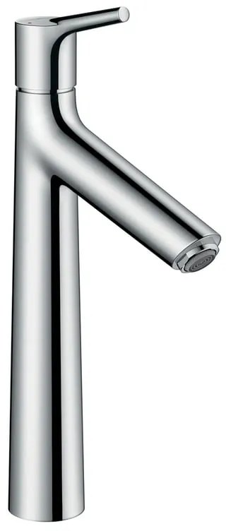 Rubinetto per lavabo getto laminare cristallino Talis S 190 cromato lucido HANSGROHE H 31 cm