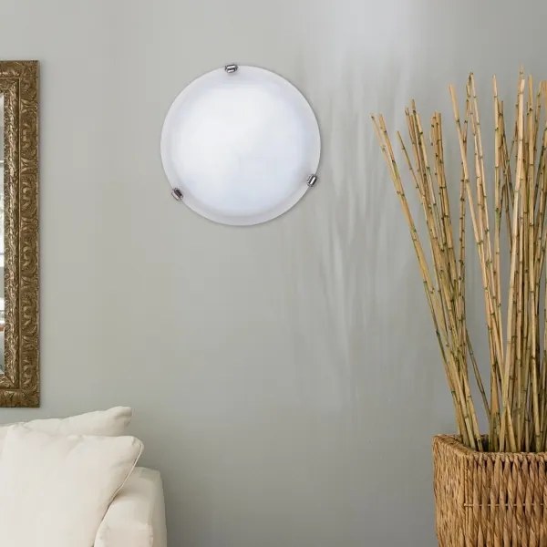 Rabalux 3202 - Plafoniera ALABASTRO 1xE27/60W/230V in vetro alabastrino