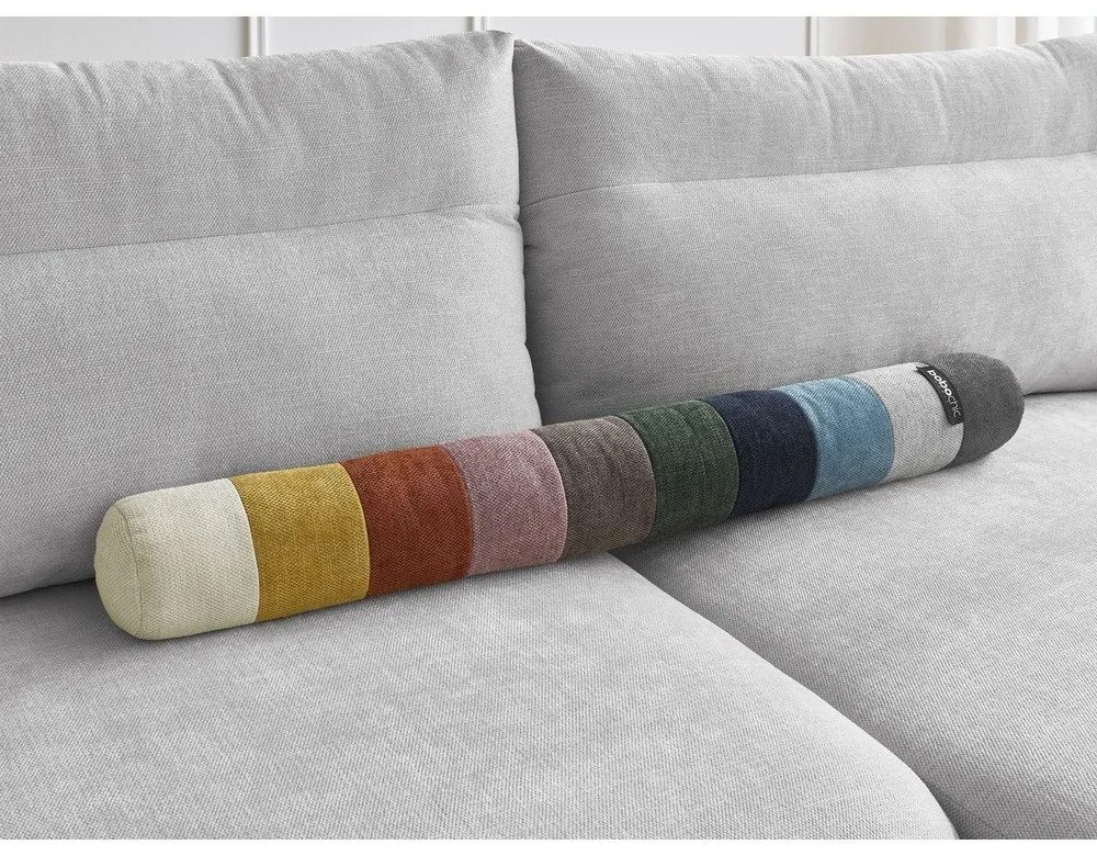 Divano angolare in grigio chiaro Aden – Bobochic Paris