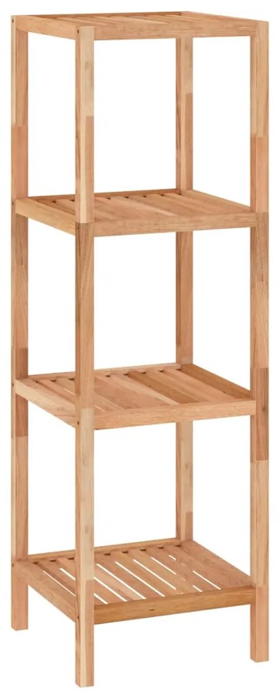 Scaffale da bagno 36x36x112 cm in legno massello di noce