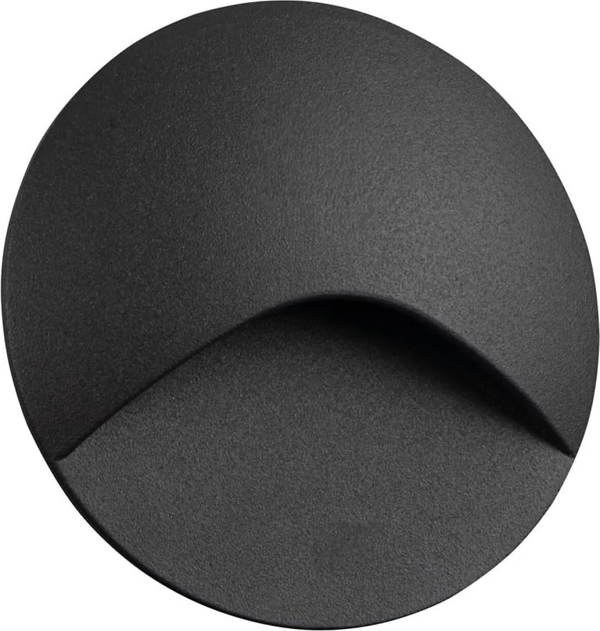 Kanlux 39122 - Lampada a LED per scale EXIN LED/2,5W/230V 3000K IP65 antracite tonda