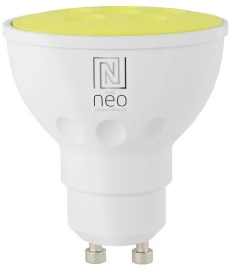 Immax NEO 07724CDO-SET 3x lampadine LED RGB dimmerabili GU10/4,8W/230V Wi-Fi Tuya+telecomando