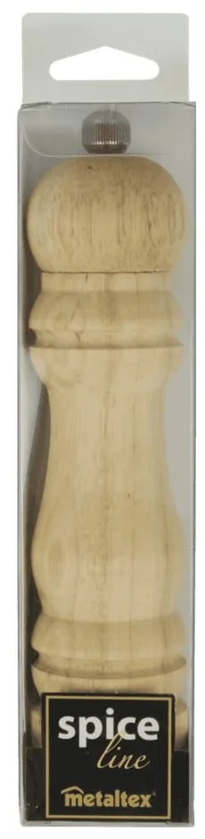 Macinino di legno per il pepe e il sale - Metaltex