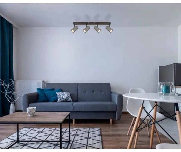 Globo 57911-4S - Faretto ROBBY 4xGU10/25W/230V