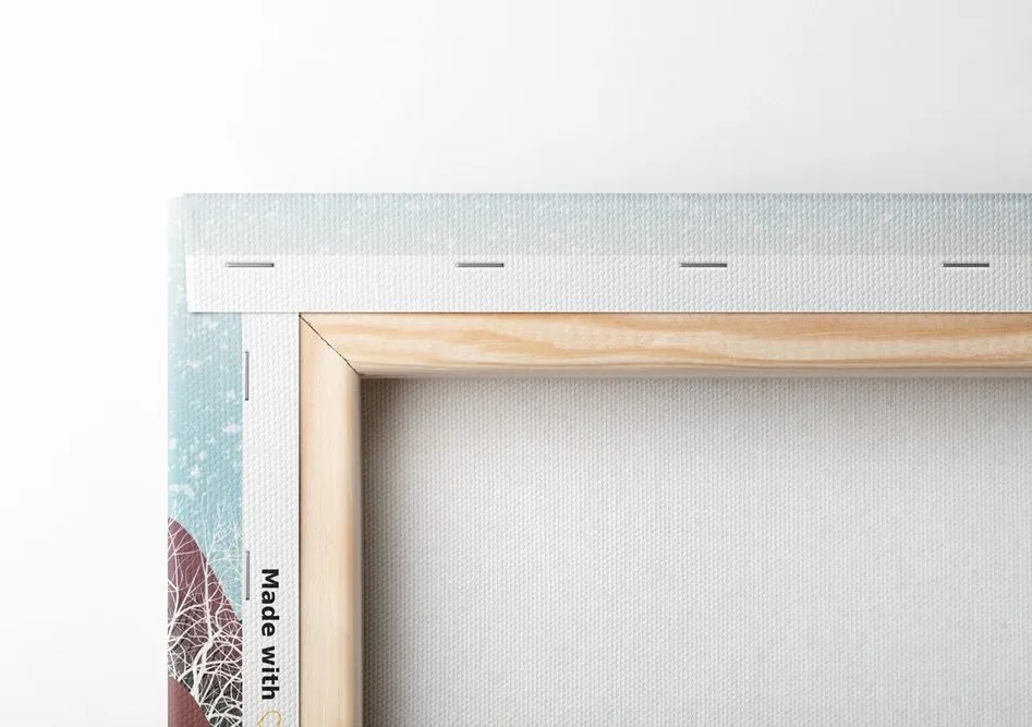 Quadro su tela – Design moderno della giungla