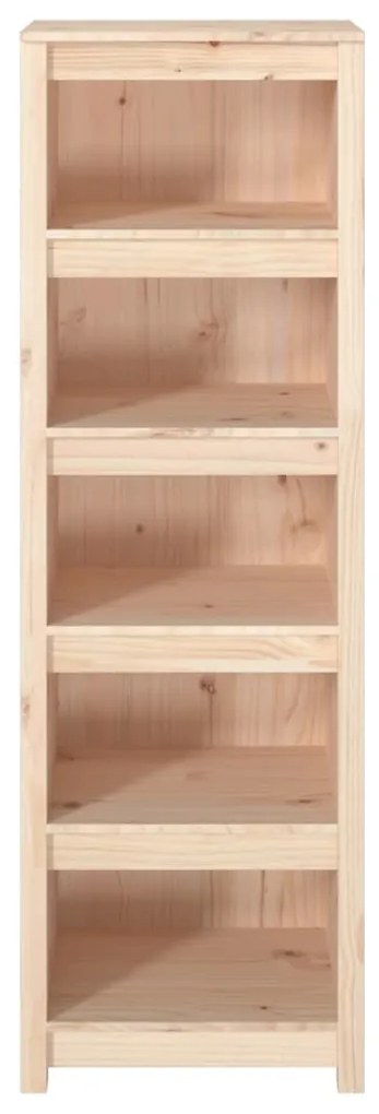 Libreria 50x35x154 cm in Legno Massello di Pino