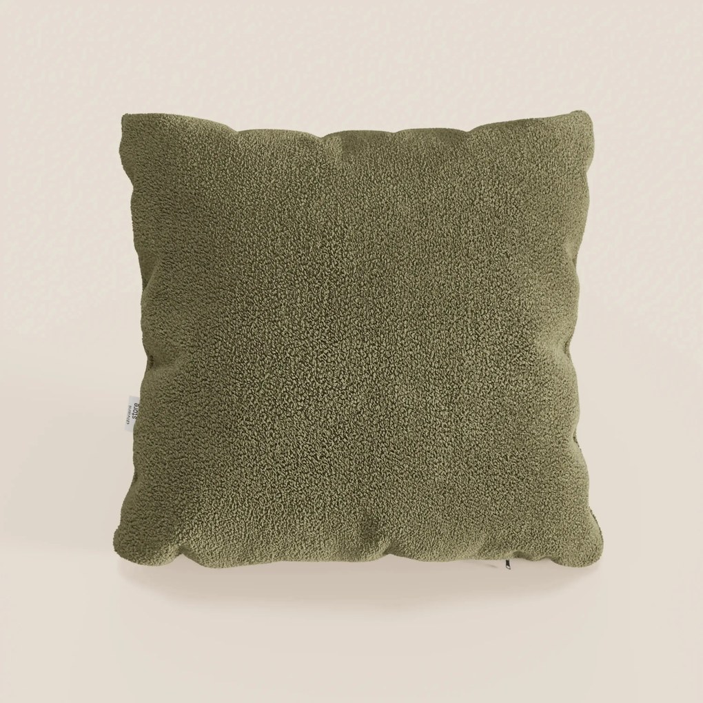 Favola cuscino disponibile in diversi colori realizzato in morbido bouclé impermeabile e smacchiabile T21.