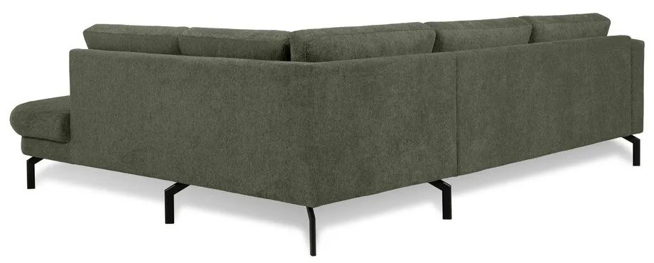 Divano angolare verde scuro (angolo destro) Gomero - Scandic