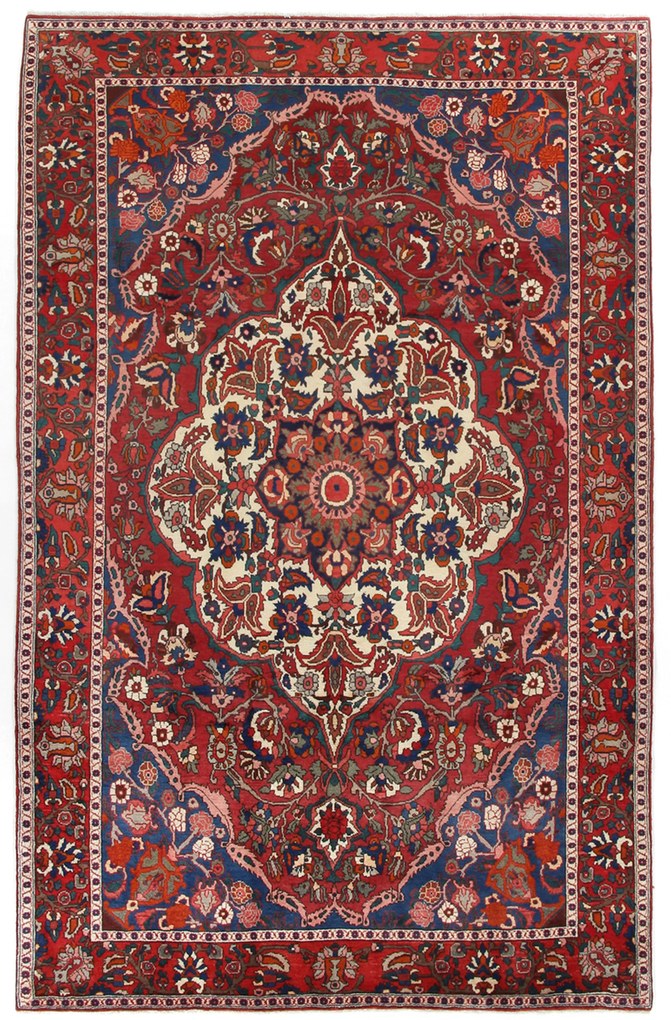 Bakhtiar Tappeto 200 x 320 (Iran) Annodato A Mano